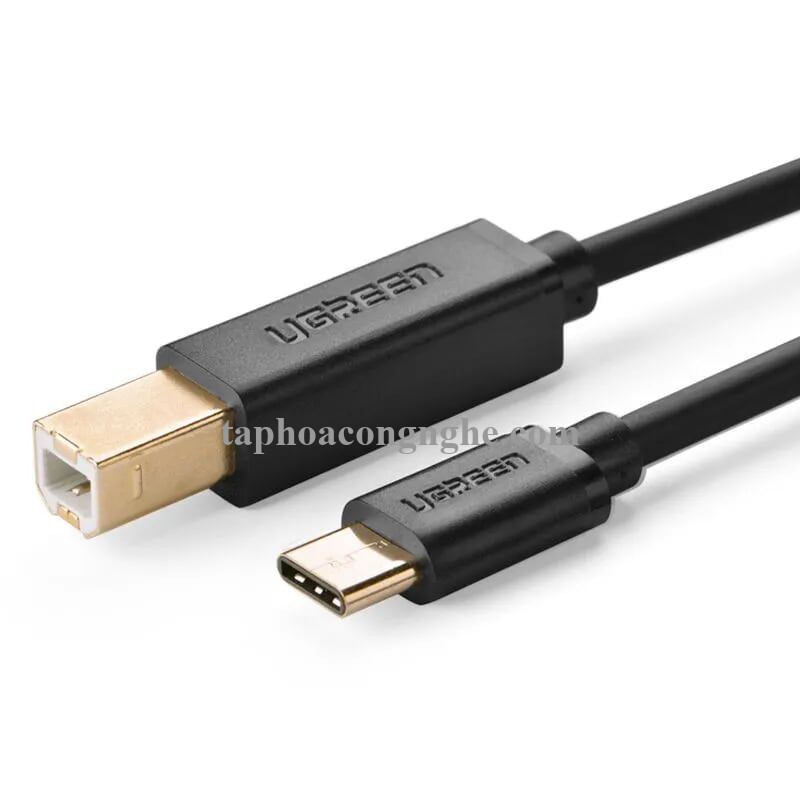 Ugreen 30183 5M màu đen Dây USB Type-C sang USB 2.0 đầu mạ vàng US152 30030183